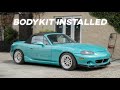 Bodykit Installed On the Miata Build !!