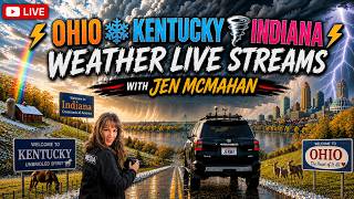 ⚡🔴 Severe Weather Marathon Day 1-Ohio Valley  8/10/2026 #stormchasing #severeweather