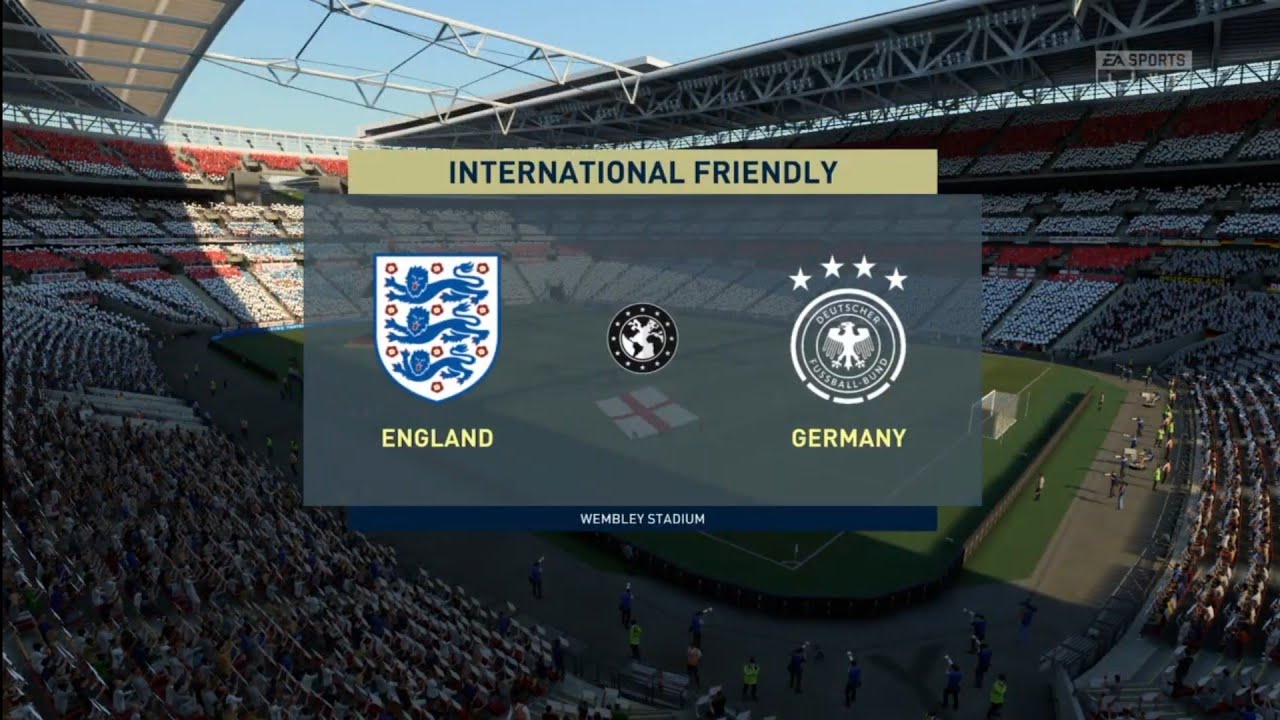 FIFA 21 | Legendary | International Friendly | England v Germany | Wembley Stadium