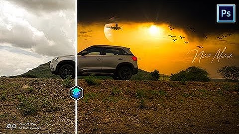 AI Plugin for AUTOMATIC Sky Replacement vs Photoshop!