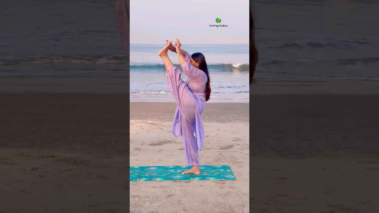 Yoga on the beach 