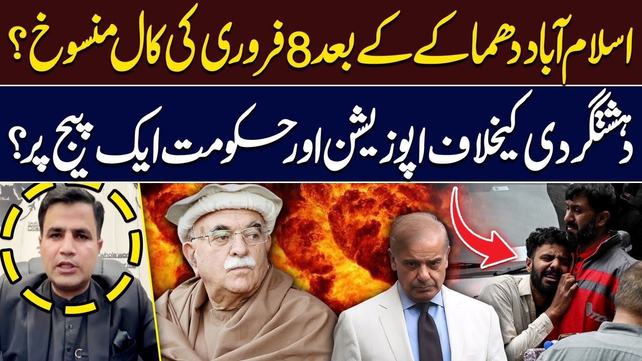 Feb 8 Protest Canceled After Islamabad Blast? Opposition & Govt on Same Page? |Naeem Haider Panjutha