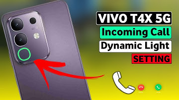 Vivo T4X 5G Incoming Call Dynamic Light Settings |🚀🔥| MJ Tech