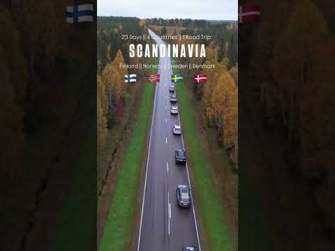 Scandinavia Overland | Self Drive Road Trip | Northern Lights | Arctic Circle @AdventuresOverland