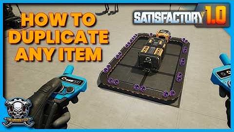 How to Duplicate Any Item in Satisfactory 1.0 - Quick and Easy Guide - Guides & Tips