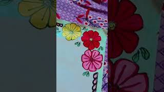 Chart paper border design 🤗🍀