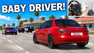 I became Baby Driver in BeamNG!