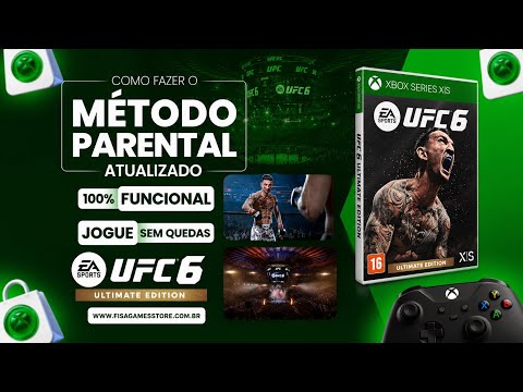 JOGUE UFC 6 SEM QUEDAS - MÉTODO PARENTAL ATUALIZADO 2026 - XBOX ONE E XBOX SERIES X|S