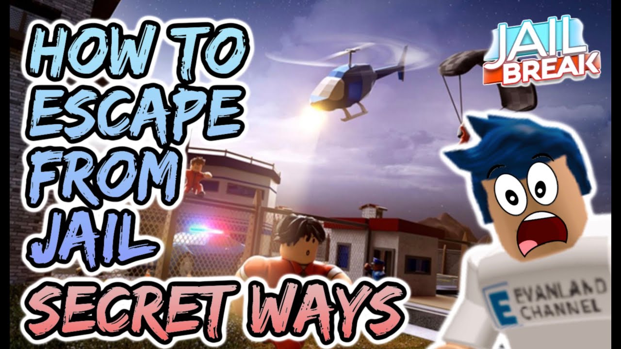 5 WAYS TO ESCAPE JAILBREAK 🚗🚓 // Roblox Jail Break 