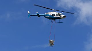 Aerial Bait Application In 360 During The Spp On Midway Atoll