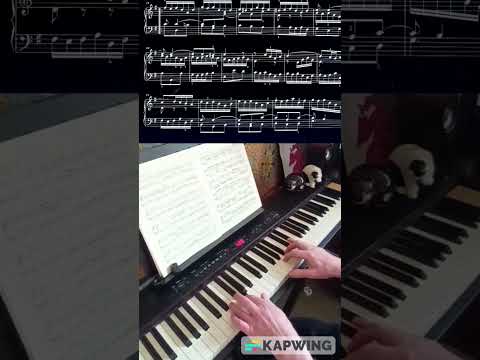 J  S  Bach Goldberg Variation 19 (full version).