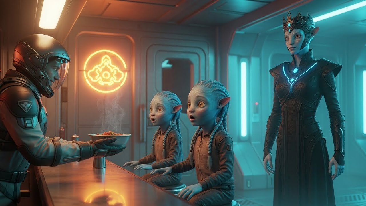 Alien Heirs of Astralon: The Galactic Encounter at the Neon Star Diner