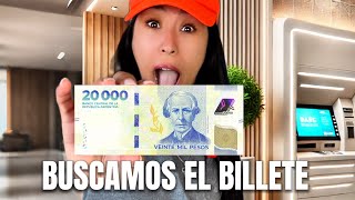 BUSCAMOS EL BILLETE DE 20.000 en ARGENTINA ¿Está de verdad?