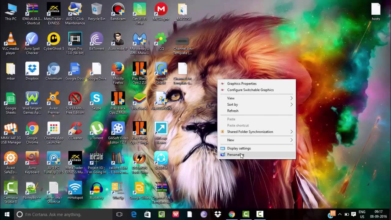 How To Customize Or Change Background Wallpaper For Laptop Or Desktop 