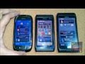 Nokia N8 vs. Nokia E7 vs. Nokia C7 : Case, Ports, Buttons, Form Factor