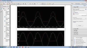 4 Sem: Analog Circuits Laboratory:Experiment No-3:Simulate Saturating & Non saturating Precision HWR