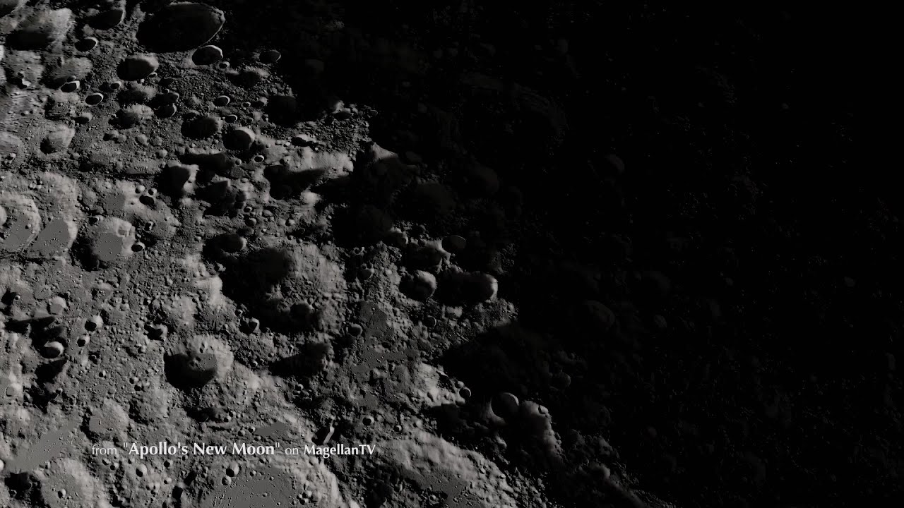Impact Genesis How the Moon Got Its Holes 'Apollo's New Moon 4K