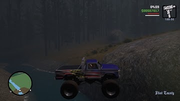 GTA San Andreas Definitive Edition: Bridge Glitch (4K)