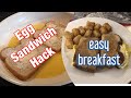Fun HACK Breakfast Egg Sandwich