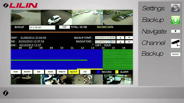 ENG | Basic NVR touch backup tutorial (With Audio Description)