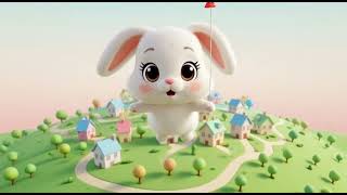 Bunny’s Big Balloon Adventure 🎈🐰 | 2 Minute Toddler Song | Soft 3D Cartoon Kids Video screenshot 4