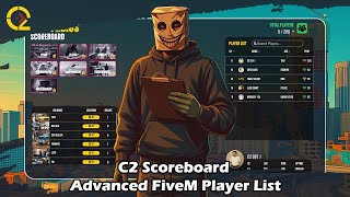 Scoreboard | Advanced FiveM Player List | C2 Studios