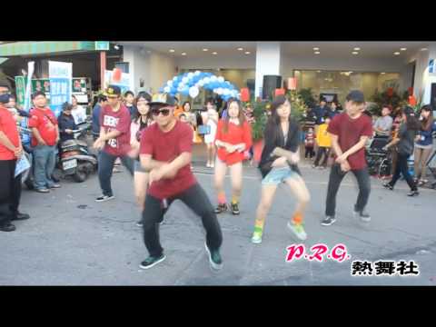 中州科技大學 PRG熱舞社-受邀手機活動開場表演-Gangnam Style  20121215
