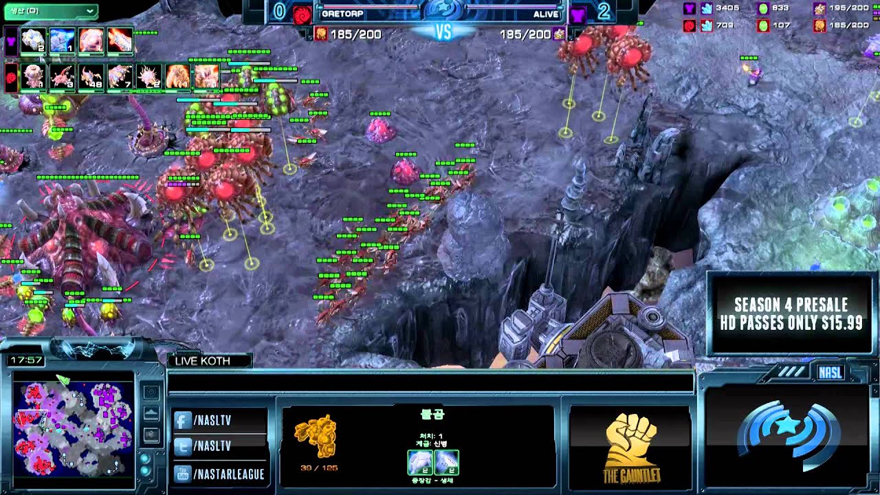 NASL The Gauntlet - KR Day 3 - Match 10 - Gretorp vs aLive