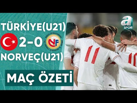 Türkiye (U21) 2-0 Norveç (U21) MAÇ ÖZETİ (UEFA U21 Avrupa Şampiyonası Elemeleri) / 21.11.2023