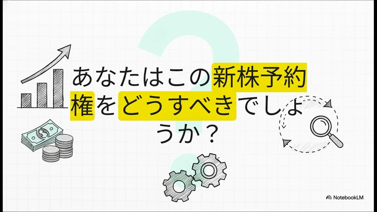 エス・サイエンス：新株予約権の大転換！株主に何が起こるのか？