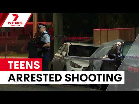 Three teens arrested after targeted Lansvale shooting | 7NEWS
