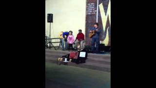 Noe Singing Le Le Little Star At Market Night