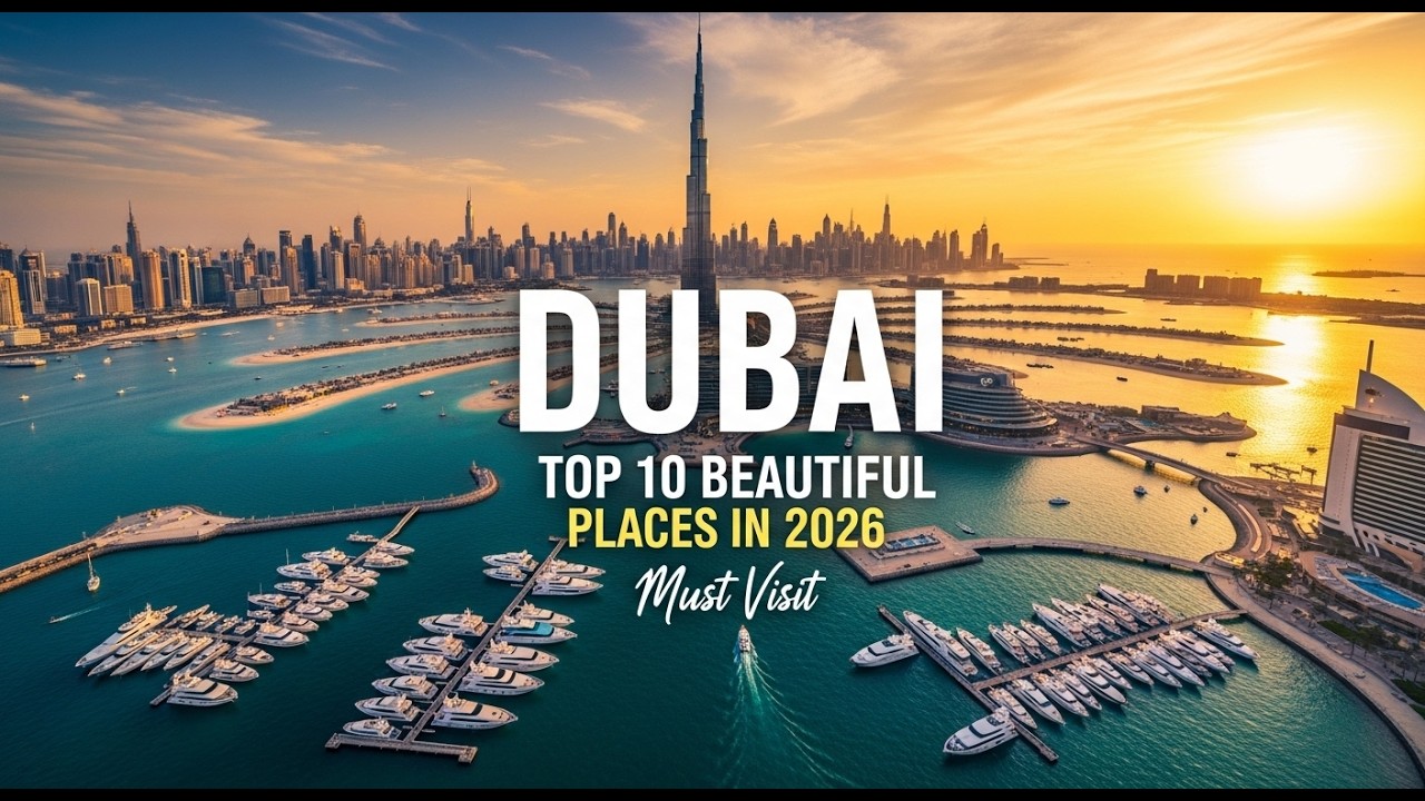 Dubai Top 10 Beautiful Places in 2026 must visit II And Hidden Places ...