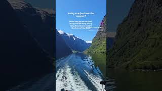 Tips on where to sit on the boat for a Fjord tour in Norway