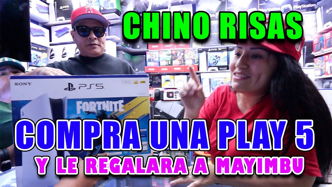 CHINO RISAS EN VIDEO JUEGOS HAMS COMPRA UNA PLAY 5 PARA MAYIMBU