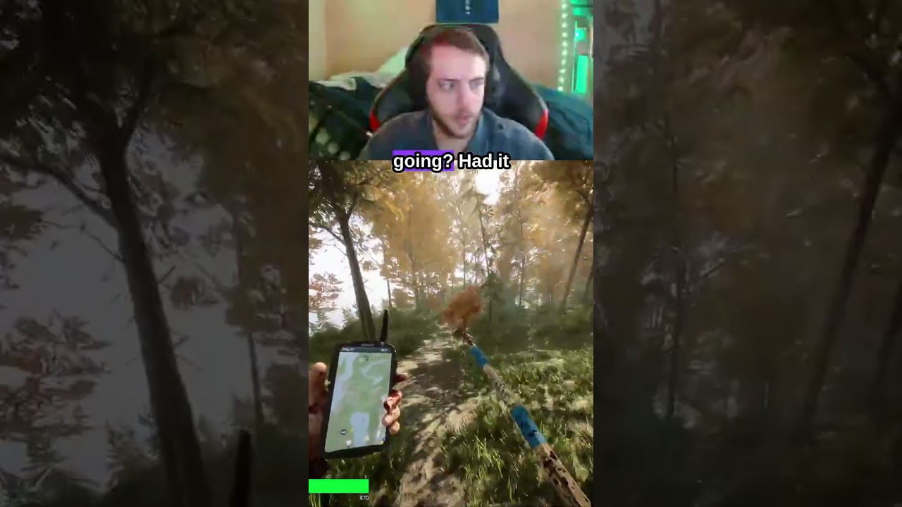 Moose Scared TF OUTTA ME! | #gaming #theforest #sonsoftheforest  #shorts  #moose #survivalgame