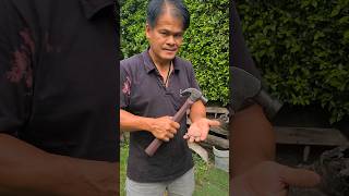 My Dad Tested His Custom Made Hammer Handle | Keen Kutter #Satisfying #Asmr