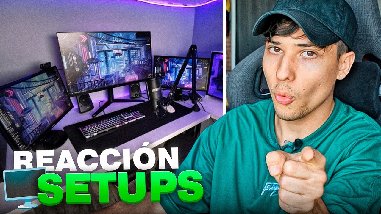REACCIONANDO a Setups de SEGUIDORES 💻🖱 - YouTube