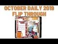 October Daily 2019 Flip Through