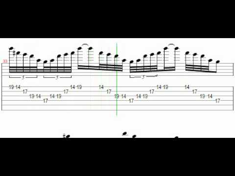 jason becker perpetual burn tab