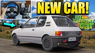 NEW DRIVABLE CAR in My Summer Car Panier 250!