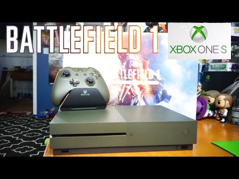 Video: Xbox One S Wird Für 1 TB Battlefield 1-Konsole Militärgrün Gestrichen
