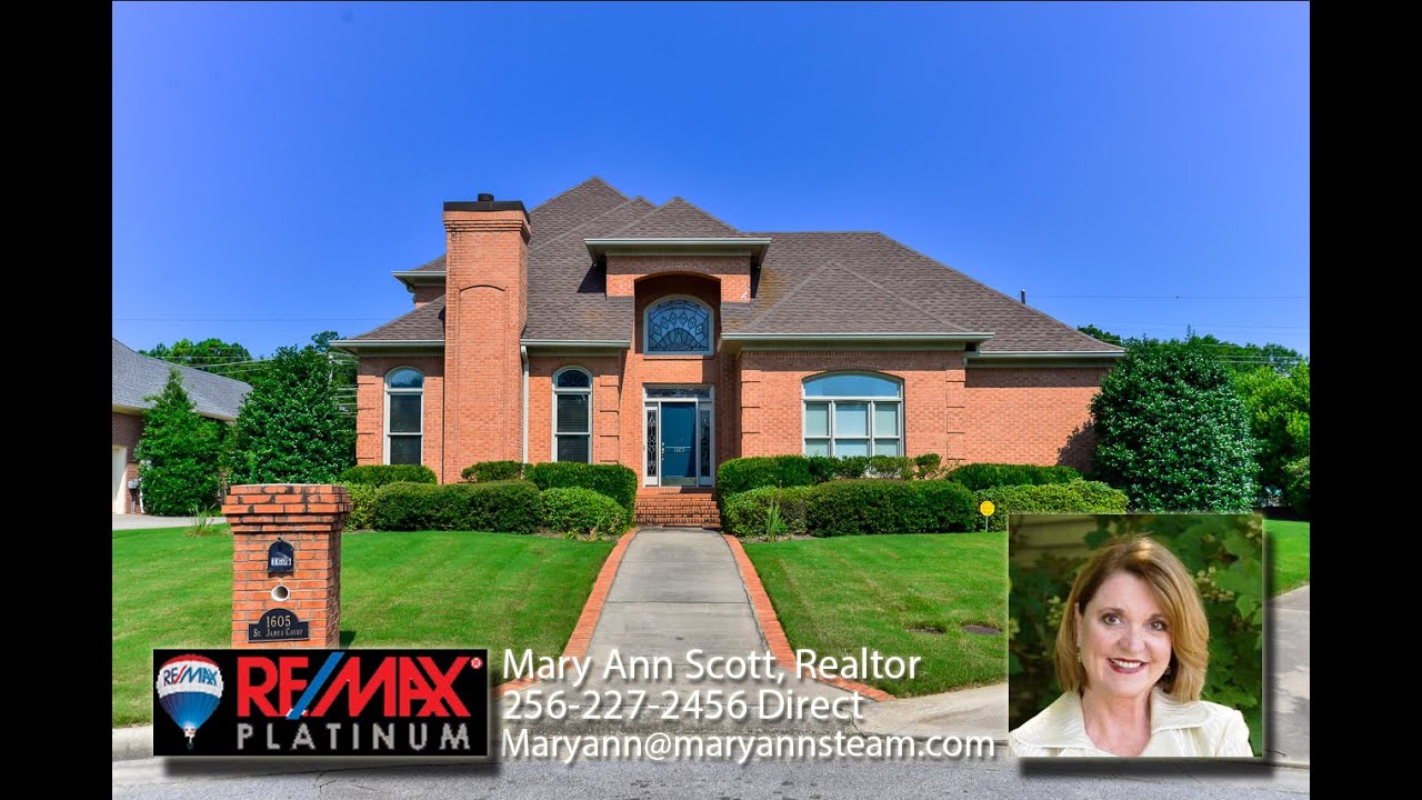 House for Sale 1605 St James Ct SE, Decatur, AL 35601 YouTube