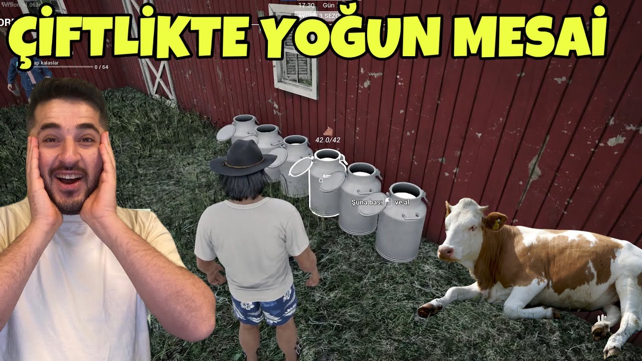 PEYNİRCİLİK İÇİN SERMAYE TOPLADIK, MİLKA İNEĞİNİ KESTİK!  -RANCH SIMILATOR 3.SEZON 11.BÖLÜM