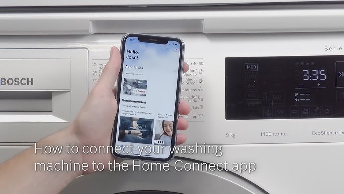 How To Connect Your Bosch Washing Machine To The Home, 43% OFF