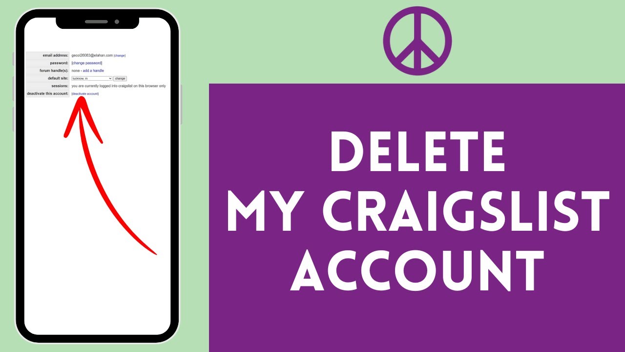 How to Delete Craigslist Account 2024 (EASY!!) - YouTube