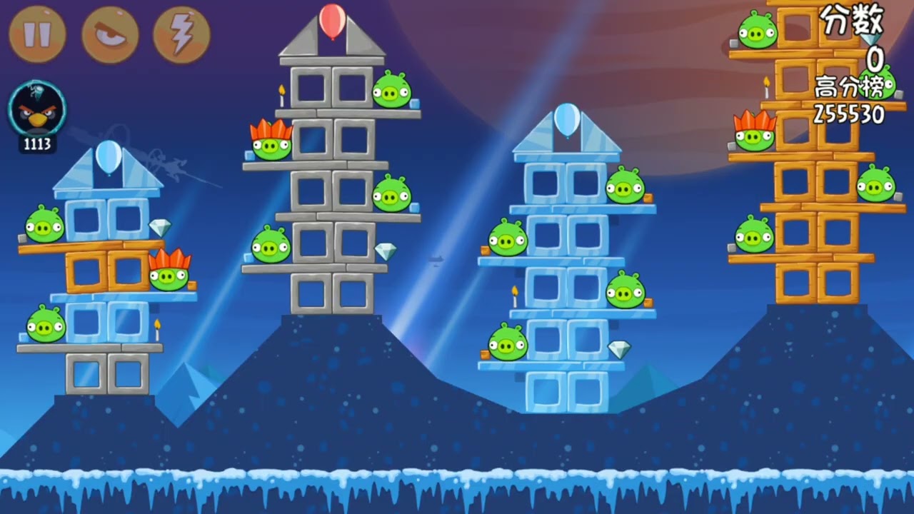 ANGRY BIRDS CLASSIC 4K THE LOST MOLE MIGHTY EAGLE FULL SPEEDRUN WALKTHROUGH BY ANGRY GAMES CHINESE