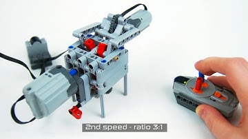 Lego Technic 4-speed RC Compact Sequential Transmission