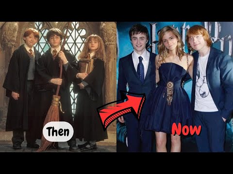 Harry Potter Cast — Then vs Now 🪄✨