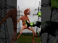 Siren Head VS Hulk VS Crtoon Cat VS Pipe Head VS King Kong #shorts